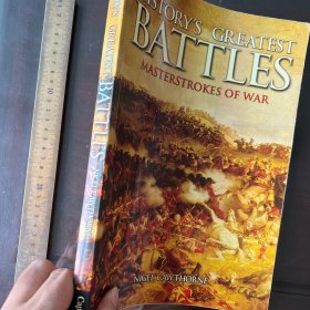 英文原版：History's Greatest Battles: Masterstrokes of War 现货