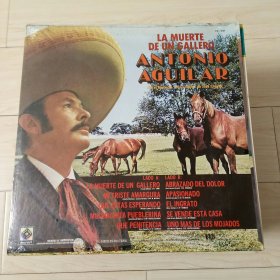 LP黑胶唱片 antonio aguilar - 拉美民歌之旅 传统民族音乐