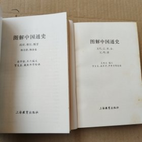 图解中国通史2本合售（【战国、秦汉. 魏晋 南北朝、隋唐卷】【五代、辽、宋、金、元、明、清】连环画