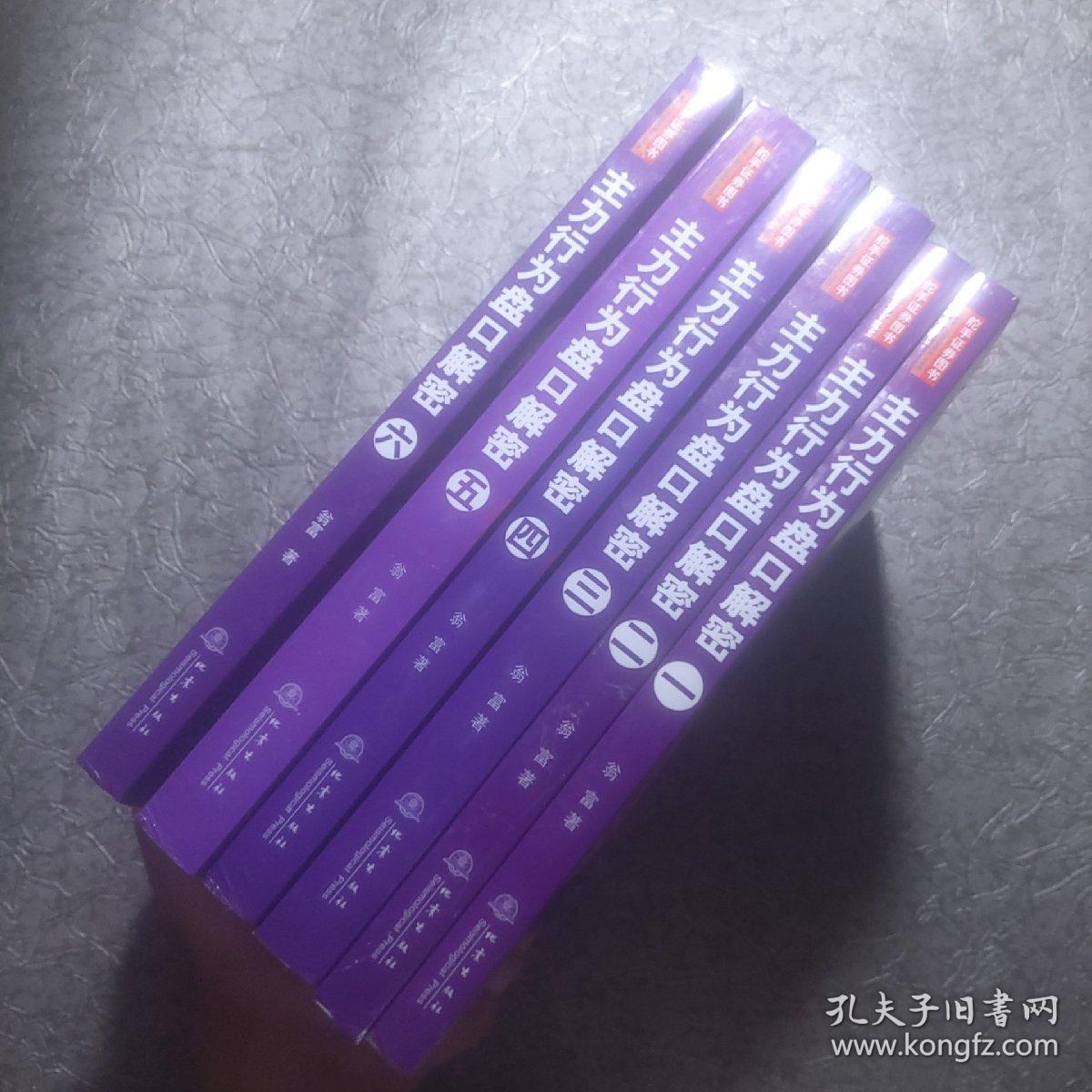 主力行为盘口解密 1-6，六册合售