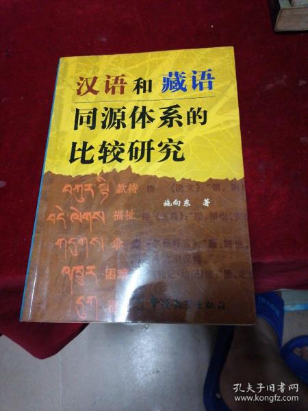 汉语和藏语同源体系的比较研究