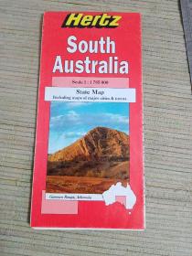South Australia（南澳大利亚地图）