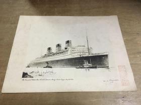 Queen Mary 皇家邮轮玛丽王后号画片