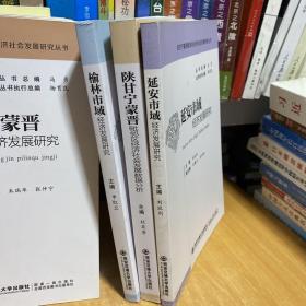 陕甘宁蒙晋毗邻区经济发展研究+《榆林市域》经济发展研究，《延安市域》经济发展研究