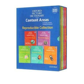 英文原版 Oxford Picture Dictionary for the Content Areas 5册淘装 牛津图画词典 图解练习