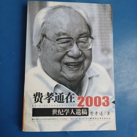 费孝通在2003：世纪学人遗稿