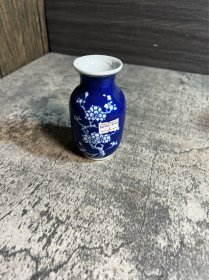 80，90年代，青花小冰梅花瓶一只1