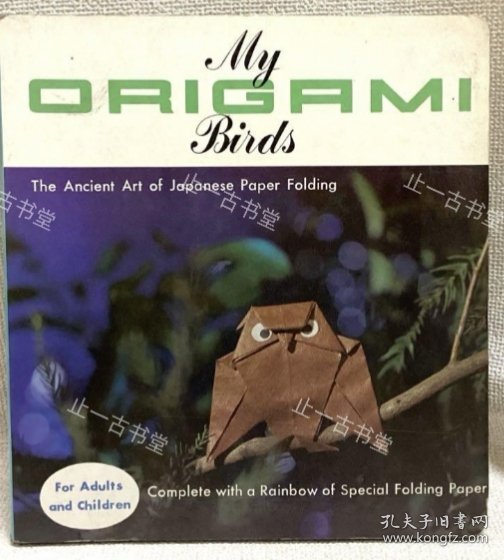 价可议 MY ORIGAMI BIRDS: THE ANCIENT ART OF JAPANESE PAPER FOLDING nmwxhwxh