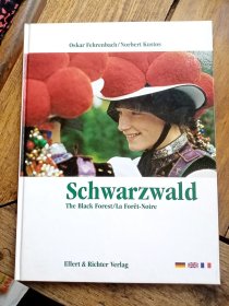 德国原版画册《施瓦茨瓦尔德~黑森林》，包快递发货。