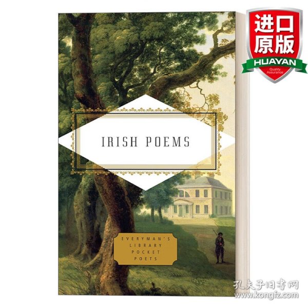 英文原版 Irish Poems (Everyman's Library Pocket Poets Series) 爱尔兰诗歌 人人图书馆精装收藏版 Matthew McGuire 英文版 进口英语原版书籍
