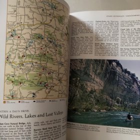 READER'S DIGEST-SCENIC WONDERS OF AMERICA ：An illustrated guide to our natural splendors英文原版 1973年版（美洲自然风景奇观)  图文丰富 布面精装12开 厚重本