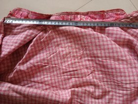 手工缝制老搭襟花袄 老褂子 图六肩下有磨残 图七衣襟下有几处磨残 衣领磨损,图九背面一处破损收藏摆件道具不保合身