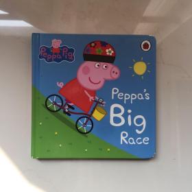 Peppa Pig：Peppa's Big Race [Boardbook]小猪佩奇卡板故事书：大比赛   精装 英文卡板书