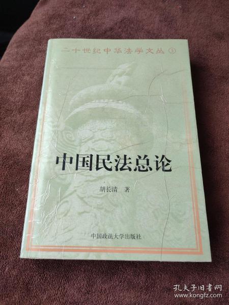 中国民法总论/二十世纪中华法学文丛3