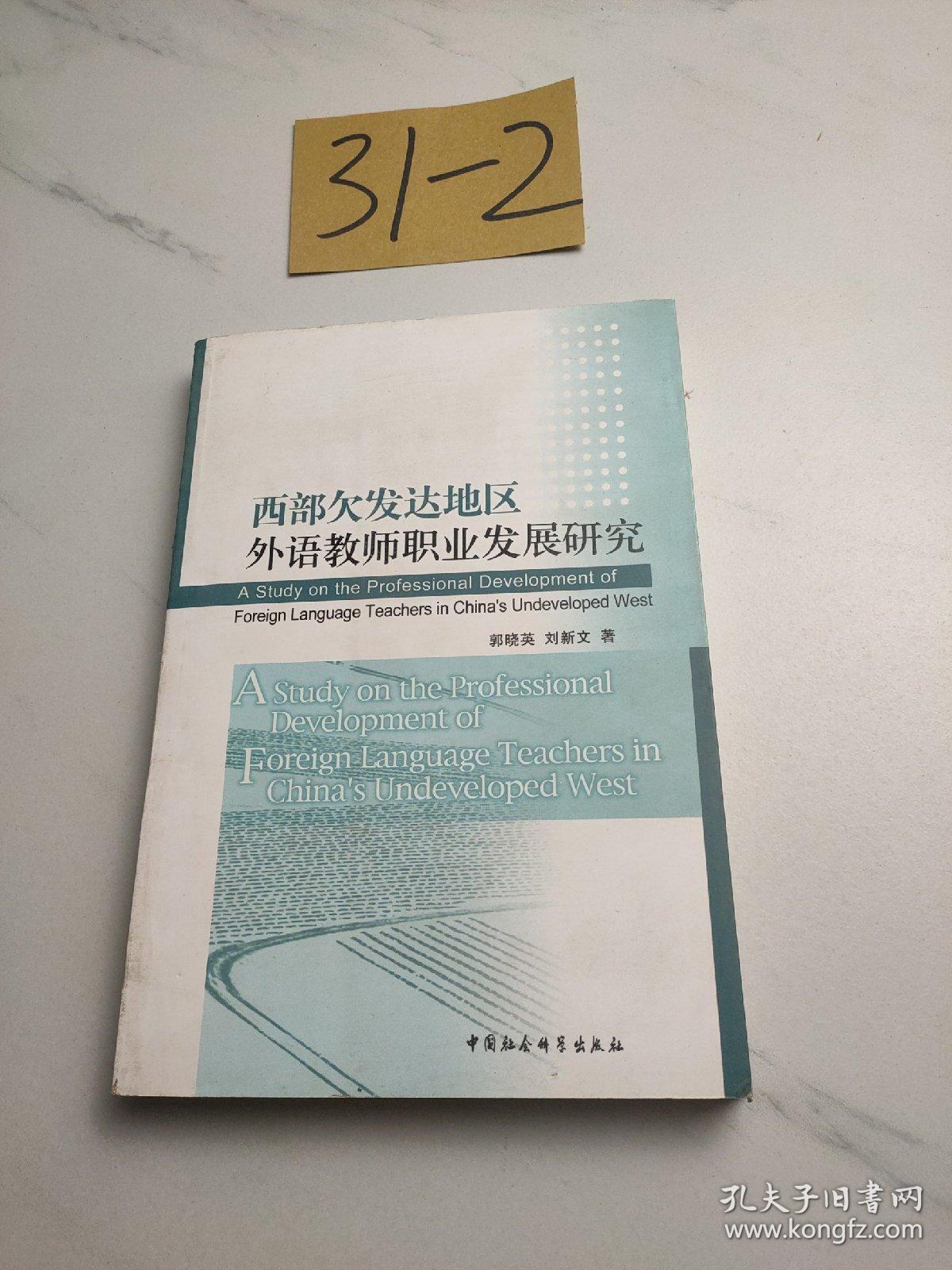 西部欠发达地区外语教师职业发展研究