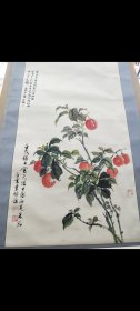 著名画家李树萱画，东方艺术史学大师常任侠题跋