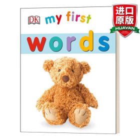 英文原版 My First Words 英文启蒙纸板书 英文版 进口英语原版书籍