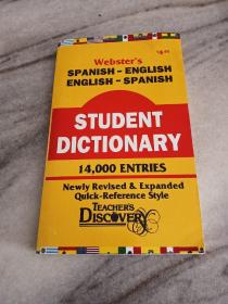 Webster's SPANISH - ENGLISH ENGLISH - SPANISH