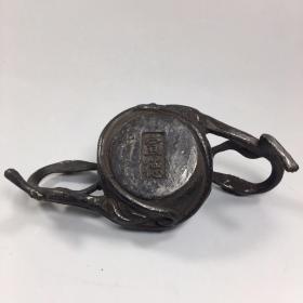 铜笔架 笔洗
品相如图