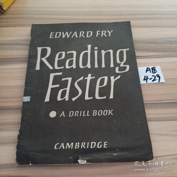 EDWARD FRY READING FASTER