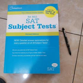 The Official Study Guide for All SAT Subject Tests