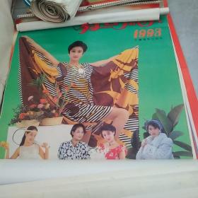 1993青春风采，明星挂历