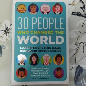 30 people who changed the world