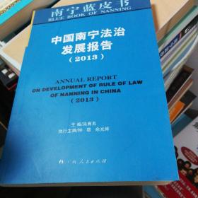 南宁蓝皮书. 经济、社会卷、法治卷. 2013