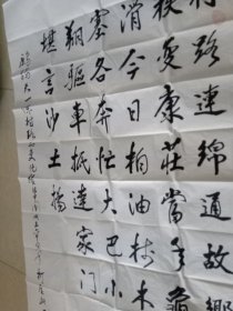 柯展翅书法5