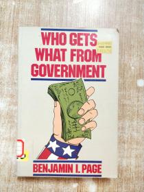 WHO GETS WHAT FROM GOVERNMENT