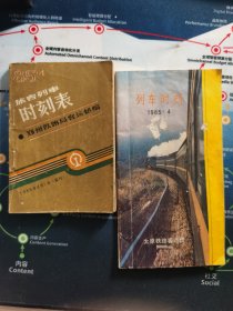 列车时刻表 1985 太原 郑州