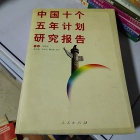 中国十个五年计划研究报告