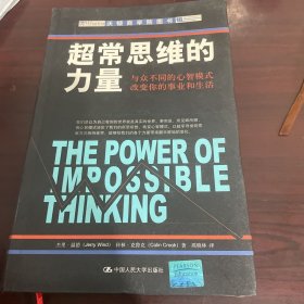 超常思维的力量：与众不同的心智模式改变你的事业和生活