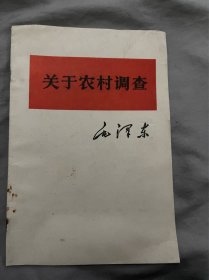 关于农村调查