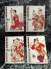 （小木屋）2004-2桃花坞木版年画邮票