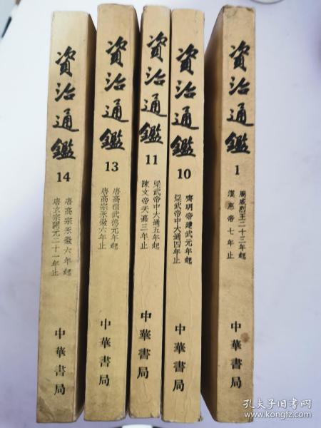 资治通鉴 13【卷一百八十五至一百九十九】1982年7月山东第5次印刷