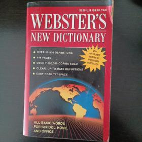 webster's new dictionary 全英文词典