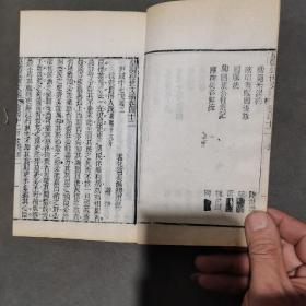 清白纸木刻  邵陽魏源編次 吴縣曹堉校勘 皇朝經世文編 十三册 两函（存卷7，卷36，卷39一卷44，卷57，卷64，卷106，卷108一卷113）