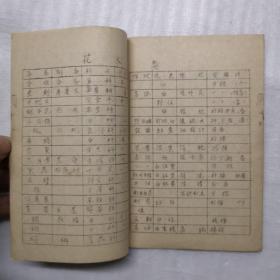 花镜（油印本）