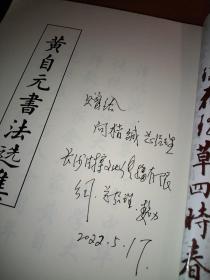 黄自元书法选集，姜东舒小楷永州八记，乾隆御臨米芾书十種，柳体楷书唐诗字帖，泰山赋沈鹏签名，线装，5本