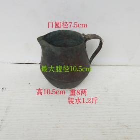 民国铜罐随手杯明火煮奶茶咖啡煮茶罐烧水壶耐高温茶具户外