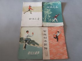 《初级长拳》《简化太极拳》《初级剑术》《甲组剑术图解》