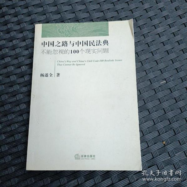 中国之路与中国民法典：不能忽视的100个现实问题