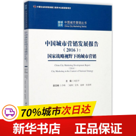 中国城市营销发展报告（2016）：国家战略视野下的城市营销