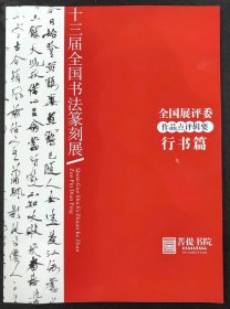 十三届全国展 国展评委行书点评