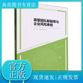 高管團(tuán)隊(duì)斷裂帶與企業(yè)風(fēng)險(xiǎn)承擔(dān)/南昌大學(xué)管理科學(xué)與工程博士點(diǎn)學(xué)術(shù)研究叢書