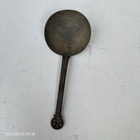 清代铜瓢铸造铜饭瓢铜勺大汤勺烹饪锅铲