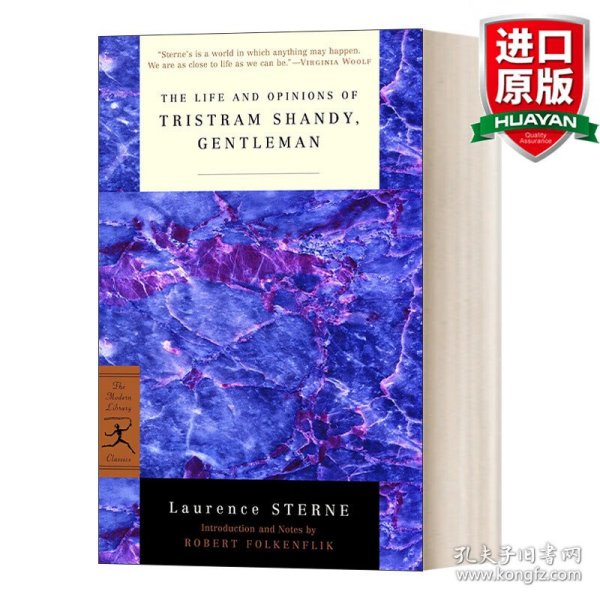 英文原版 The Life and Opinions of Tristram Shandy, Gentleman (Modern Library Classics) 项狄传: 绅士项狄的生平与见解 兰登书屋现代图书馆经典系列 英文版 进口英语原版书籍