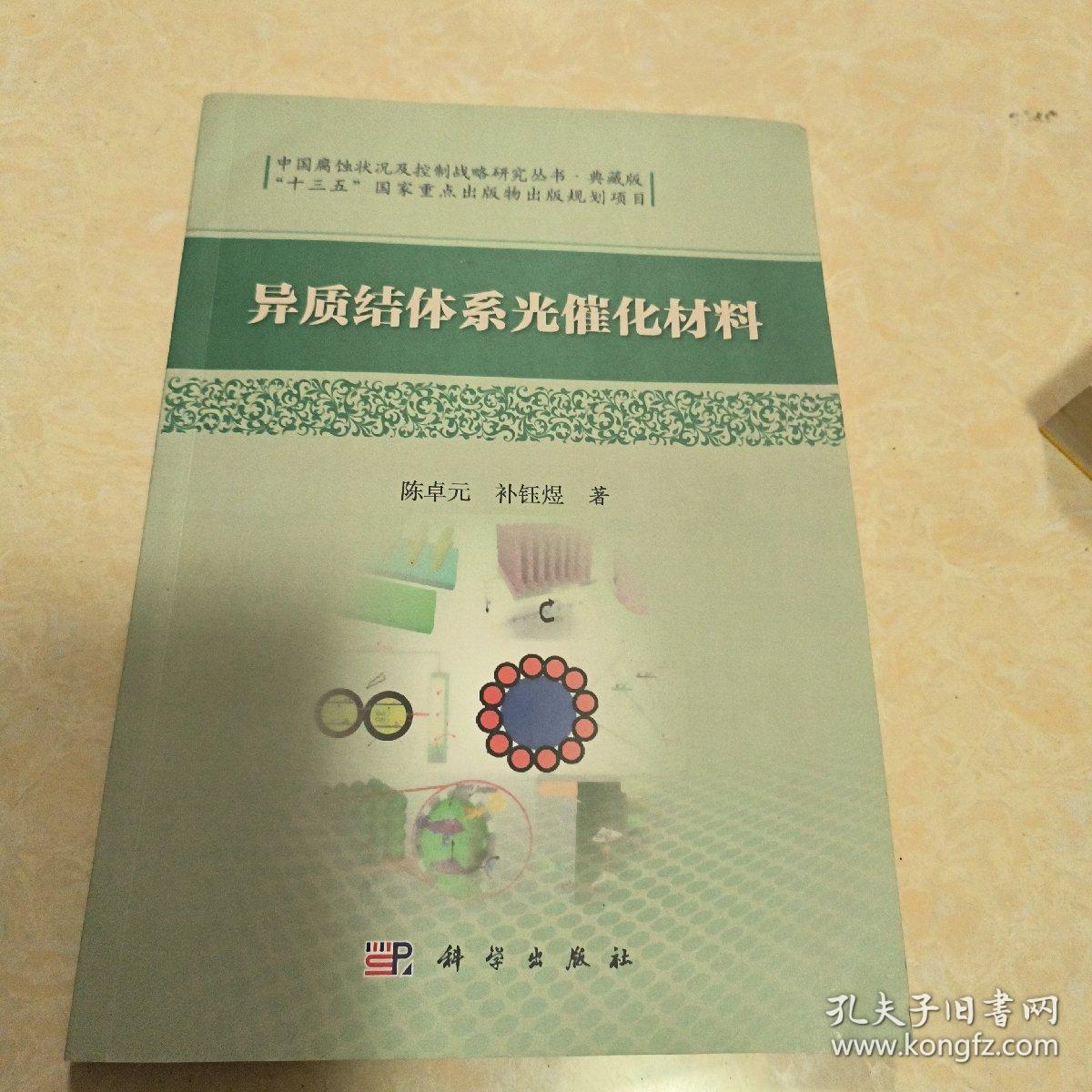 中国腐蚀状况及控制战略研究丛书：异质结体系光催化材料