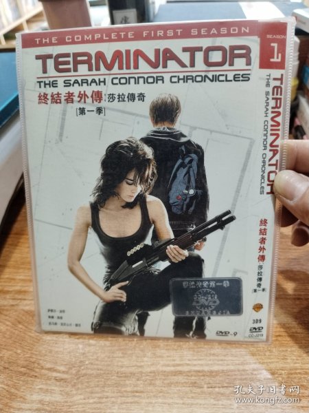 美剧 终结者外传：沙拉传奇第一季DVD 简装 三碟带内附/一区+蓝光D9